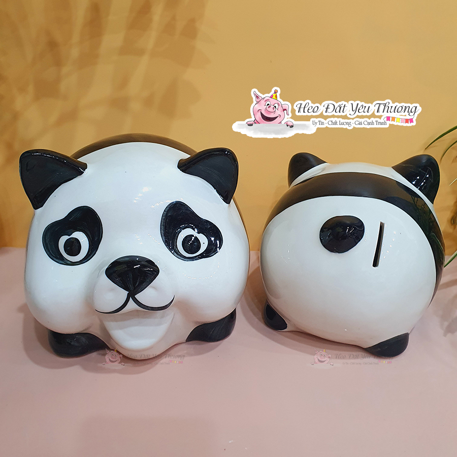 Gấu Trúc Tiết Kiệm Gốm Sứ