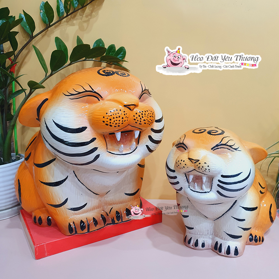 Hổ Tài Lộc Tiết Kiệm Gốm Sứ