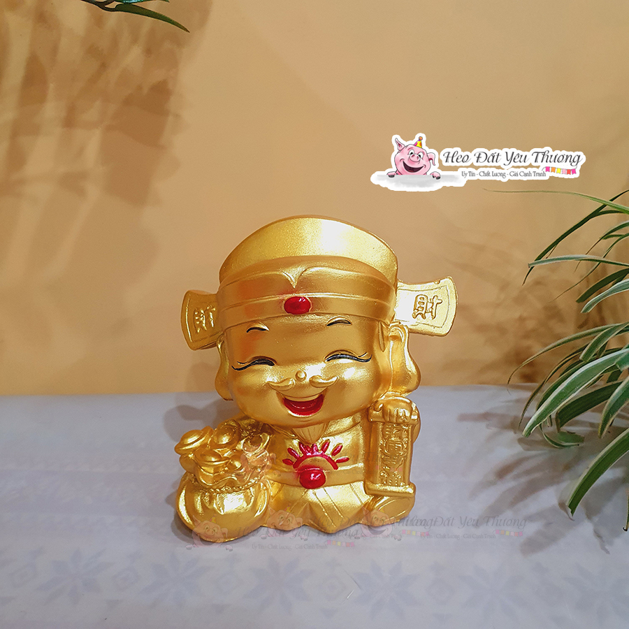Ống tiết kiệm Thần tài vàng may mắn